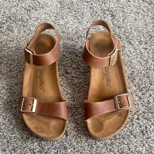 Birkenstock/papillio soley wedge sandals